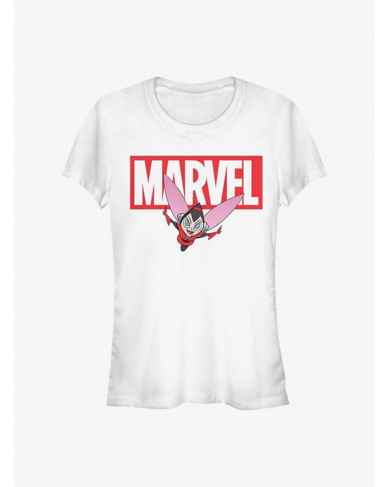 Marvel Ant-Man Marvel Brick Wasp Girls T-Shirt $7.37 T-Shirts