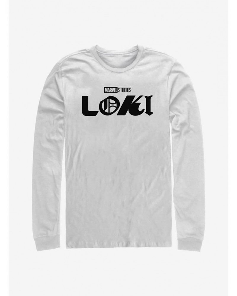 Marvel Loki Logo Long-Sleeve T-Shirt $12.63 T-Shirts