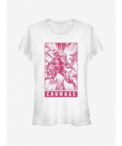 Marvel Carnage Pop Womens T-Shirt $7.37 T-Shirts