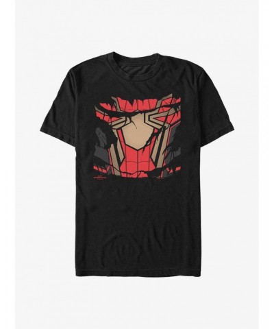 Marvel Spider-Man: No Way Home Ripped Suit T-Shirt $6.12 T-Shirts