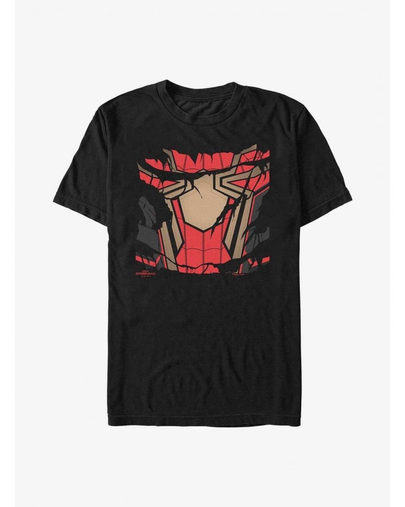 Marvel Spider-Man: No Way Home Ripped Suit T-Shirt $6.12 T-Shirts