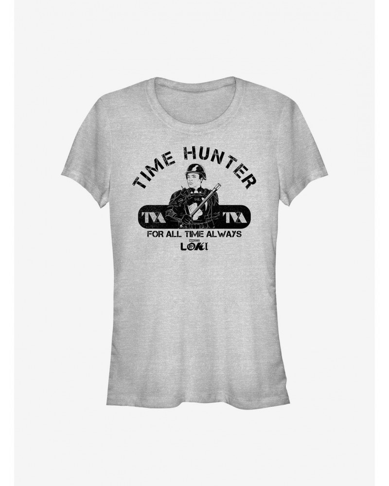 Marvel Loki Time Hunter B-15 Girls T-Shirt $7.57 T-Shirts