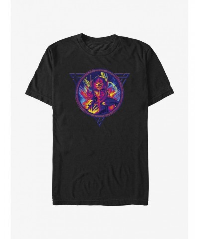 Marvel Thor Jane Foster Portrait Badge T-Shirt $6.50 T-Shirts