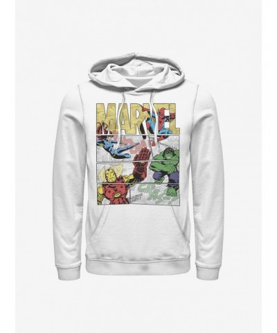 Marvel Avengers Hero Panels Hoodie $15.45 Hoodies