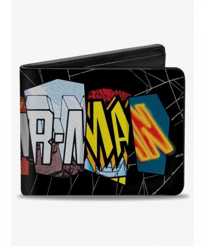 Marvel Spider-Man Comic Book Typography Bifold Wallet $10.45 Wallets