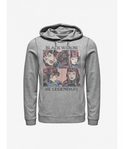 Marvel Black Widow Be Legendary Hoodie $17.24 Hoodies