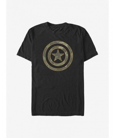 Marvel The Avengers Captain America Camo T-Shirt $6.50 T-Shirts