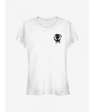 Marvel Venomized Black Drip Icon Girls T-Shirt $7.37 T-Shirts