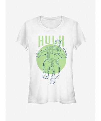 Marvel Avengers Endgame Hulk Simplicity Girls T-Shirt $7.37 T-Shirts