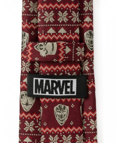 Marvel Guardians of the Galaxy Fair Isle Red Men's Tie $9.95 Ties