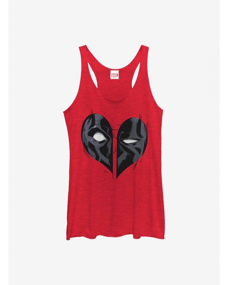 Marvel Deadpool Heartpool Girls Tank $8.50 Tanks