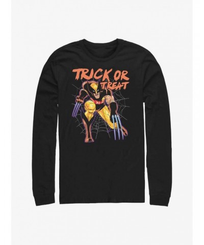 Marvel Wolverine Trick Or Treat Long-Sleeve T-Shirt $8.16 T-Shirts