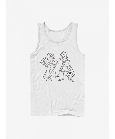 Marvel WandaVision Costume Couple Simple Ink Tank $6.37 Tanks