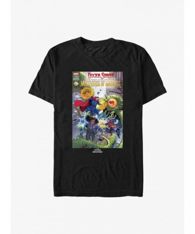 Marvel Doctor Strange In The Multiverse Of Madness Modern Comic Cover T-Shirt $6.50 T-Shirts