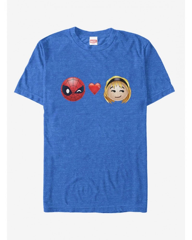 Marvel Spider-Man Emoji Love T-Shirt $9.56 T-Shirts