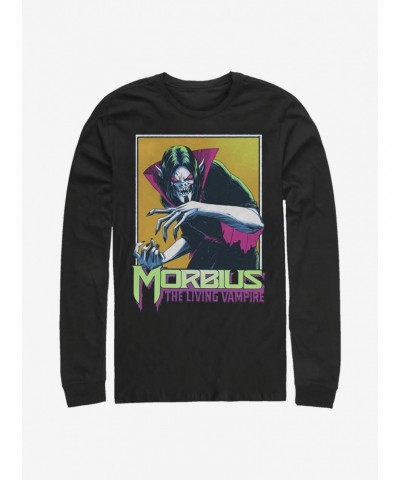 Marvel Morbius Framed Morbius Long-Sleeve T-Shirt $10.26 T-Shirts