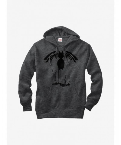 Marvel Venom Logo Drip Pattern Hoodie $14.01 Hoodies