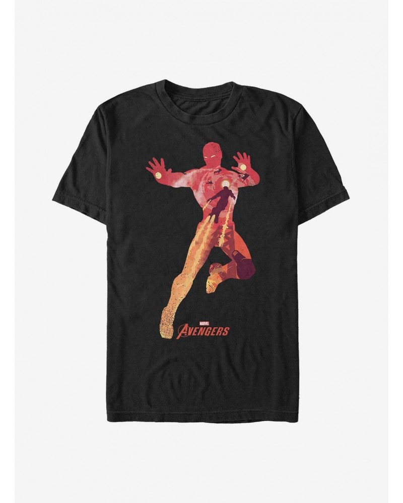 Marvel Iron Man Scene T-Shirt $9.37 T-Shirts