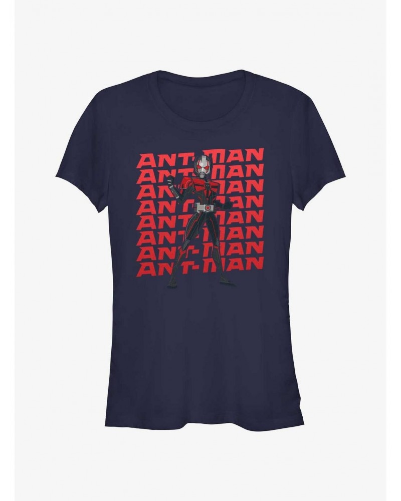 Marvel Ant-Man and the Wasp: Quantumania Action Pose Girls T-Shirt $7.97 T-Shirts