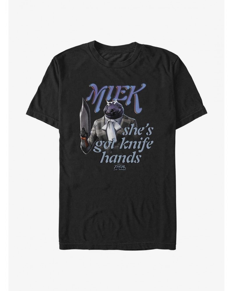 Marvel Thor Miek Knife Hands T-Shirt $8.99 T-Shirts