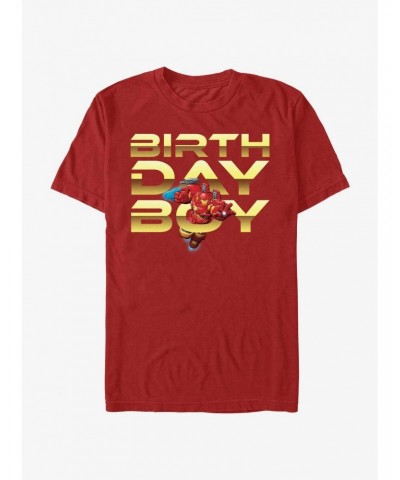 Marvel Birthday Boy Iron Man T-Shirt $7.84 T-Shirts