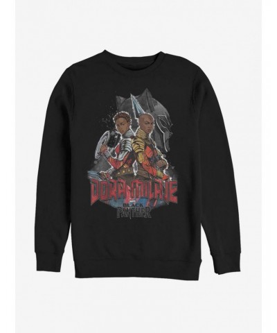 Marvel Black Panther Dora Milaje Sweatshirt $12.40 Sweatshirts