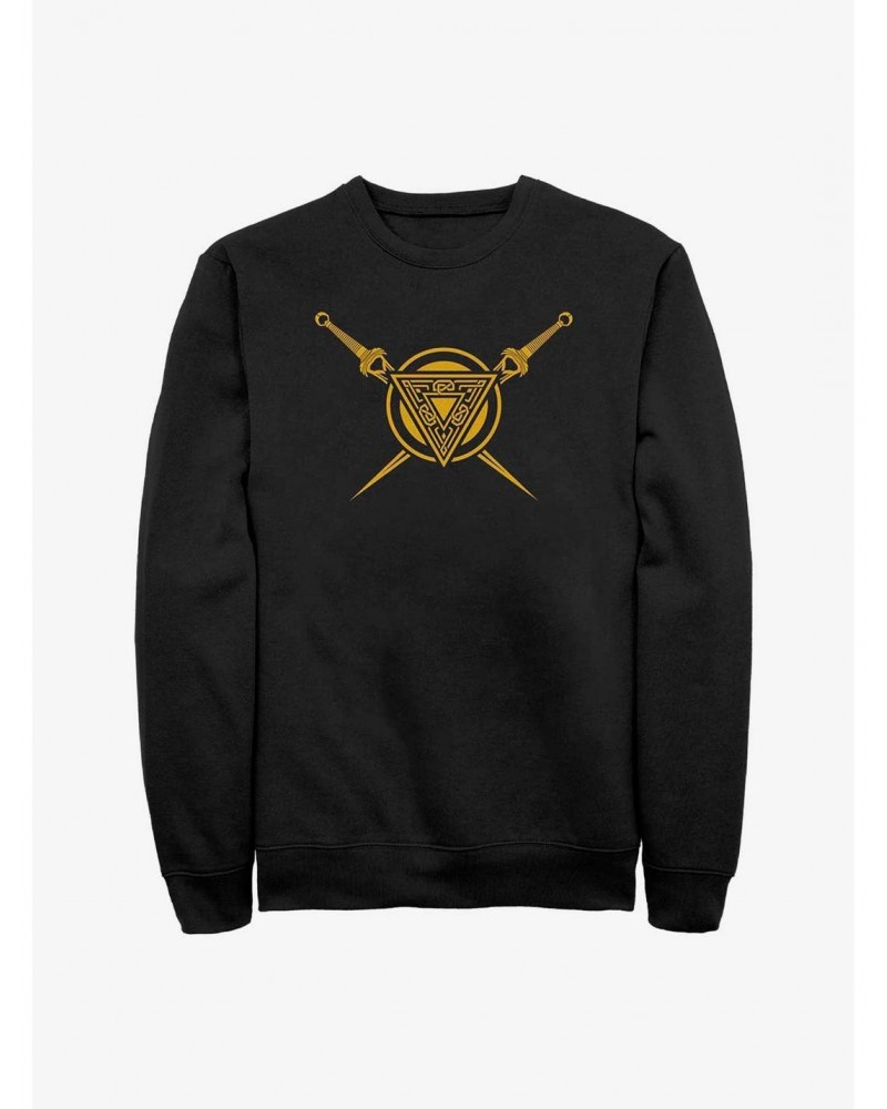 Marvel Thor: Love And Thunder Asgard Shield Sweatshirt $9.45 Sweatshirts