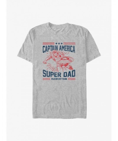 Marvel Captain America Super Dad T-Shirt $6.31 T-Shirts