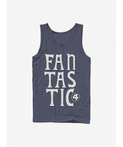 Marvel Fantastic Four Fantastic Words Tank $9.96 Tanks