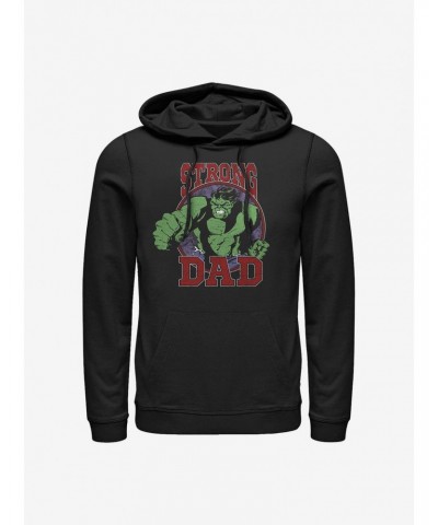 Marvel Hulk Strong Dad Hoodie $12.21 Hoodies