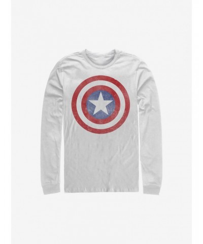 Marvel Captain America Captain Classic Long-Sleeve T-Shirt $9.48 T-Shirts