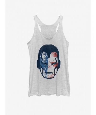 Marvel Iron Man Iron Man Americana Girls Tank $8.70 Tanks