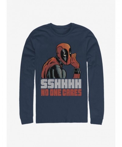 Marvel Deadpool No One Long-Sleeve T-Shirt $7.90 T-Shirts