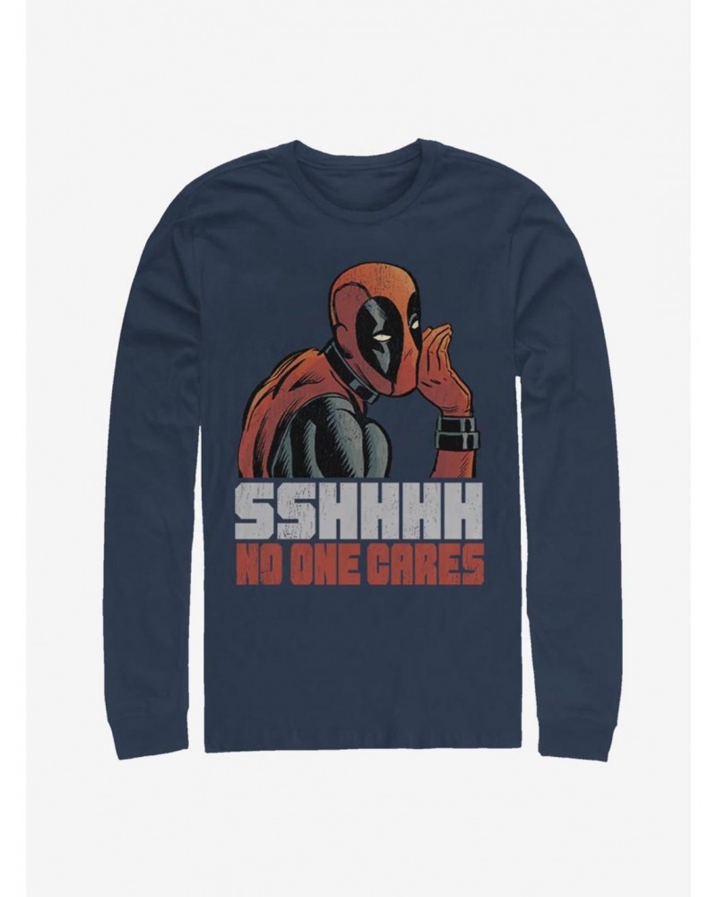 Marvel Deadpool No One Long-Sleeve T-Shirt $7.90 T-Shirts