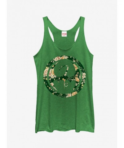 Defenders Iron Fist Floral Print Girls Tanks $6.84 Tanks