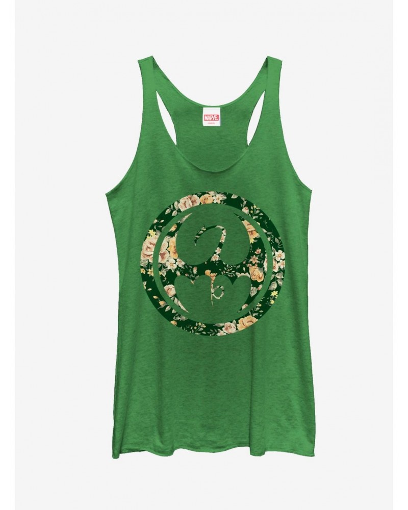 Defenders Iron Fist Floral Print Girls Tanks $6.84 Tanks