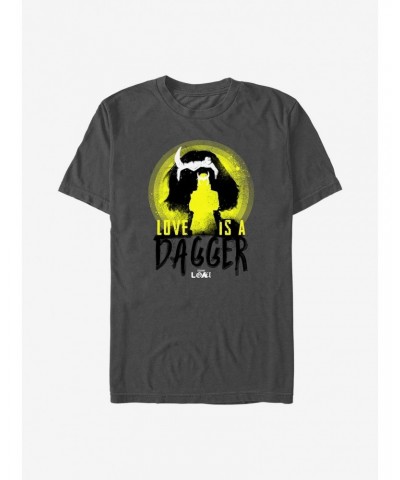 Marvel Loki Love Is A Dagger T-Shirt $5.93 T-Shirts