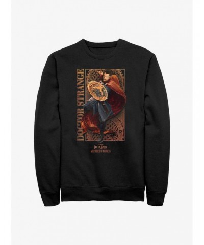 Marvel Doctor Strange In The Multiverse of Madness Strange Pattern Sweatshirt $14.46 Sweatshirts