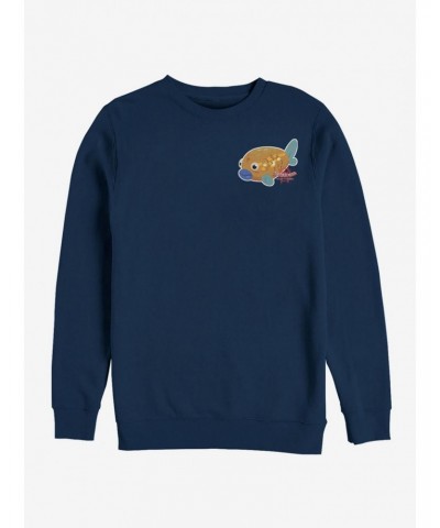 Marvel Spider-Man: Into The Spider-Verse Koi Fish Sticker Pocket Sweatshirt $14.76 Sweatshirts