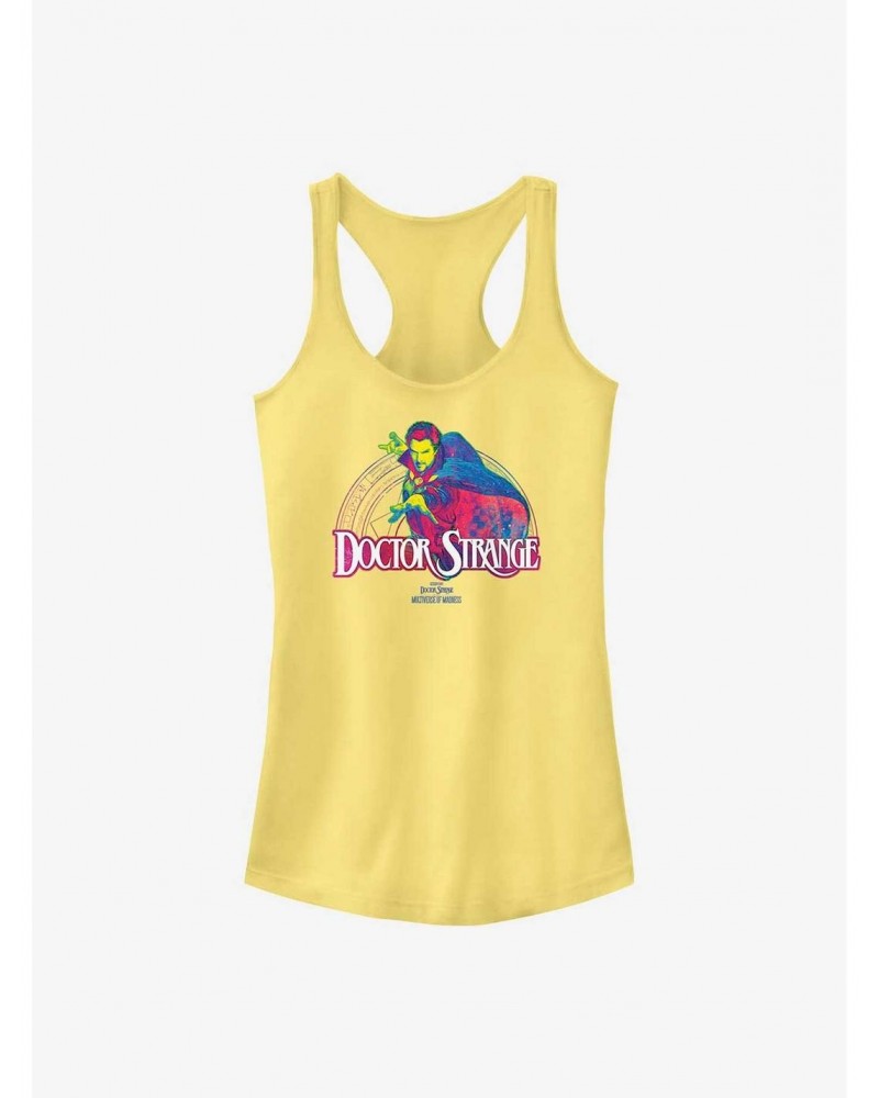 Marvel Dr. Strange Doc Neon Girl's Tank $6.89 Tanks