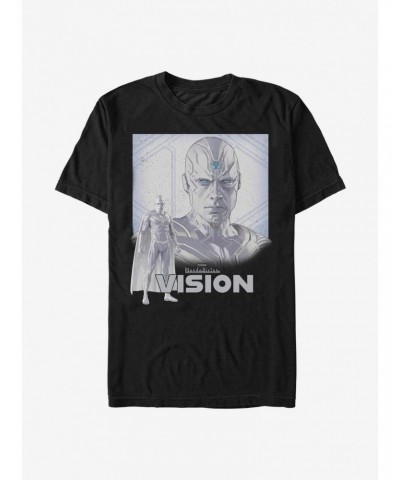 Extra Soft Marvel WandaVision Vision Sentient Weapon T-Shirt $7.17 T-Shirts