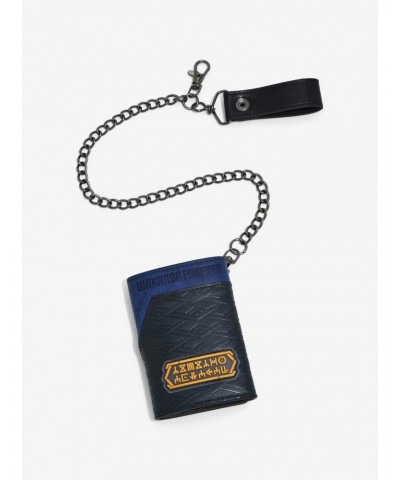 Marvel Black Panther: Wakanda Forever Logo Trifold Chain Wallet $4.61 Wallets