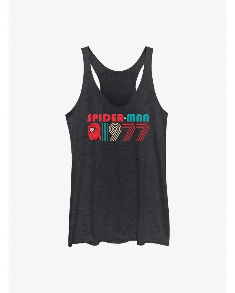 Marvel Spider-Man 60th Anniversary 1977 Retro Girls Tank $7.67 Tanks