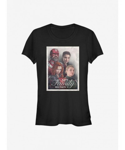 Marvel Black Widow Family Of Spies Girls T-Shirt $6.97 T-Shirts