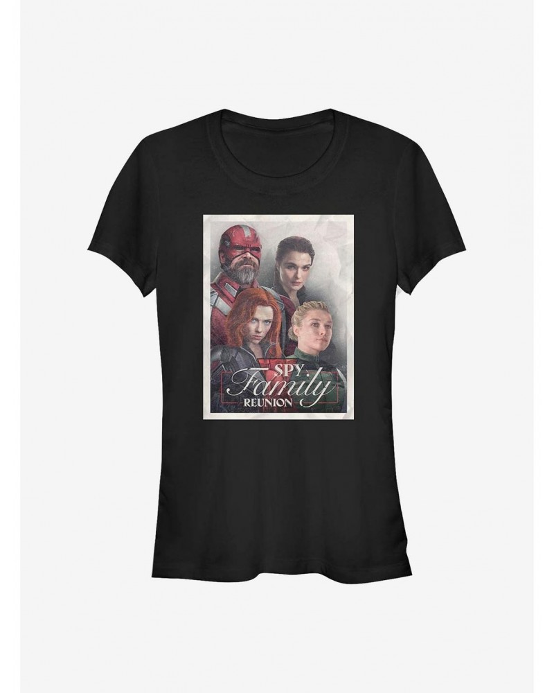 Marvel Black Widow Family Of Spies Girls T-Shirt $6.97 T-Shirts