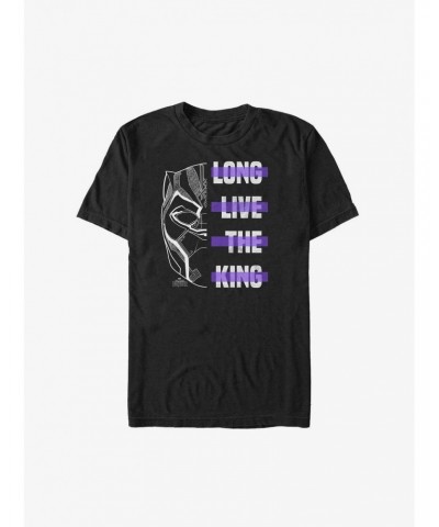 Marvel Black Panther Long Live The King Extra Soft T-Shirt $8.37 T-Shirts