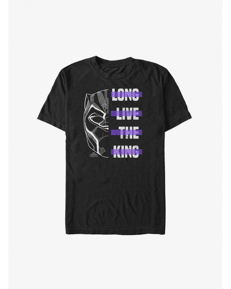 Marvel Black Panther Long Live The King Extra Soft T-Shirt $8.37 T-Shirts