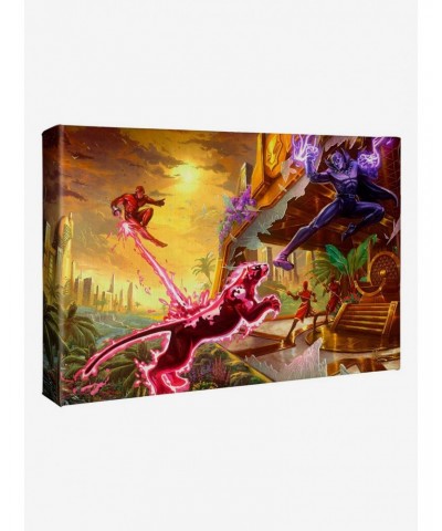 Marvel Black Panther 10" x 14" Gallery Wrapped Canvas $33.14 Canvas