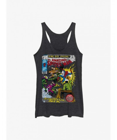 Marvel Spider-Man The Sinister Six Comic Girls Tank $8.91 Tanks