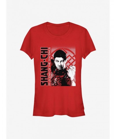 Marvel Shang-Shang-Chi And The Legend Of The Ten Rings Shang-Chi Focus Girls T-Shirt $9.96 T-Shirts